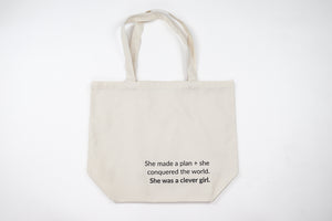 She Was A Clever Girl Tote Bag Front